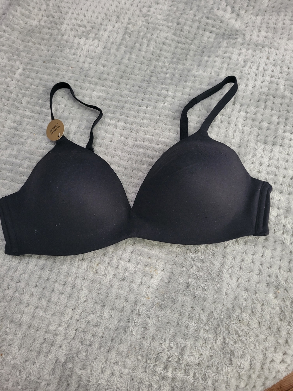 Nwot Wacoal Smooth Molded T-Shirt Bra - Black 36B